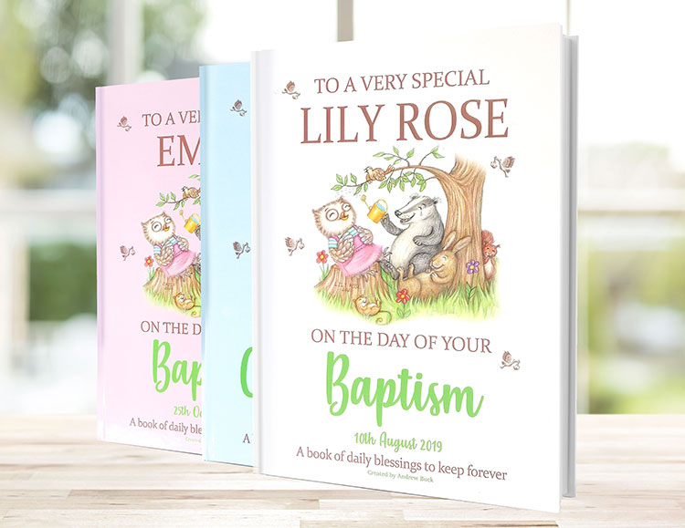 Christening Gift Personalised Gift Personalised Childrens Book Unique Gift 