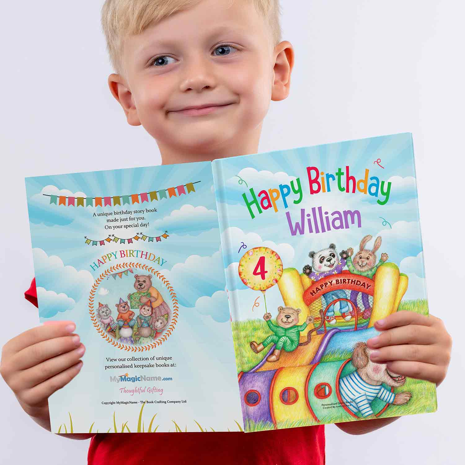 Happy Birthday Keepsake Book Personalised For Kids