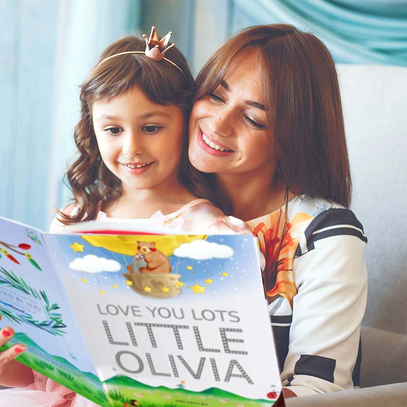 Personalised I love you lots book for children for ages 0-5 years