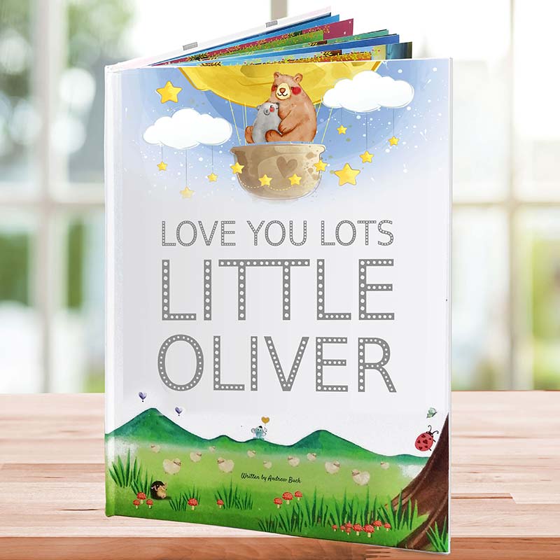 Personalised Love You Lots Book For Children Aged 0-6 years