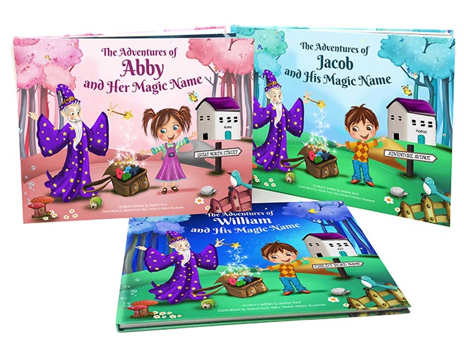 Age 0-8 Boys & Girls Personalised Childrens Story Book 