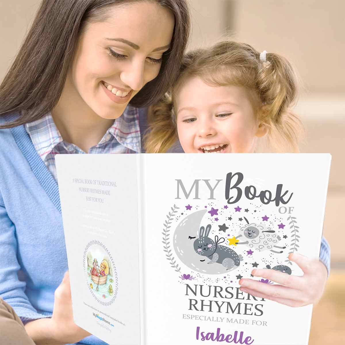 My Book Of Nursery Rhymes Personalised