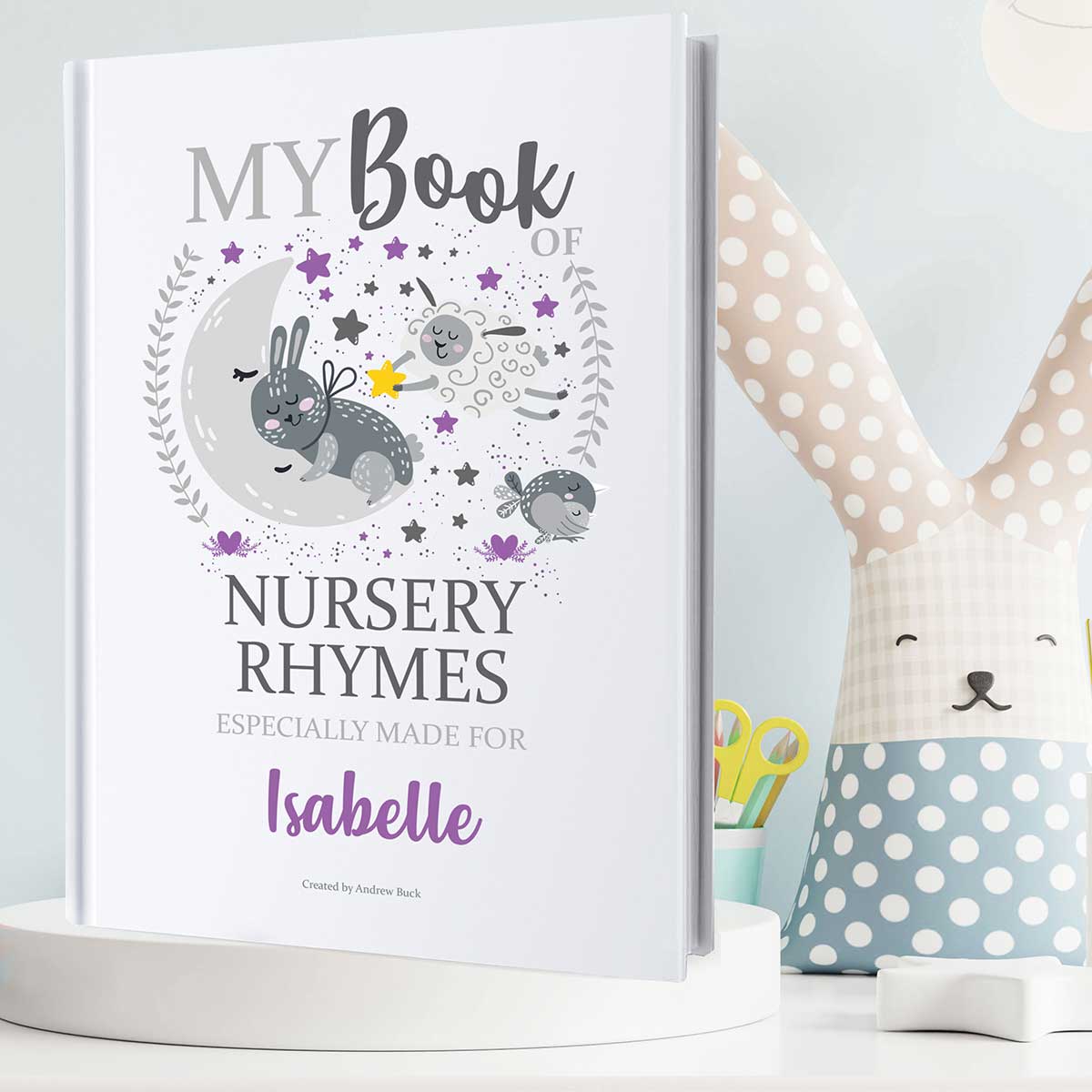 My Book Of Nursery Rhymes Personalised