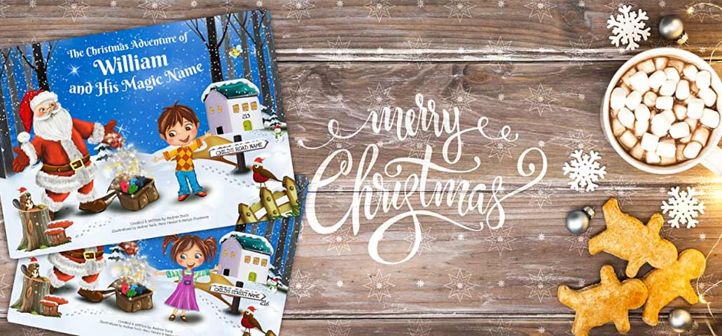Personalised Christmas Story Book for Children