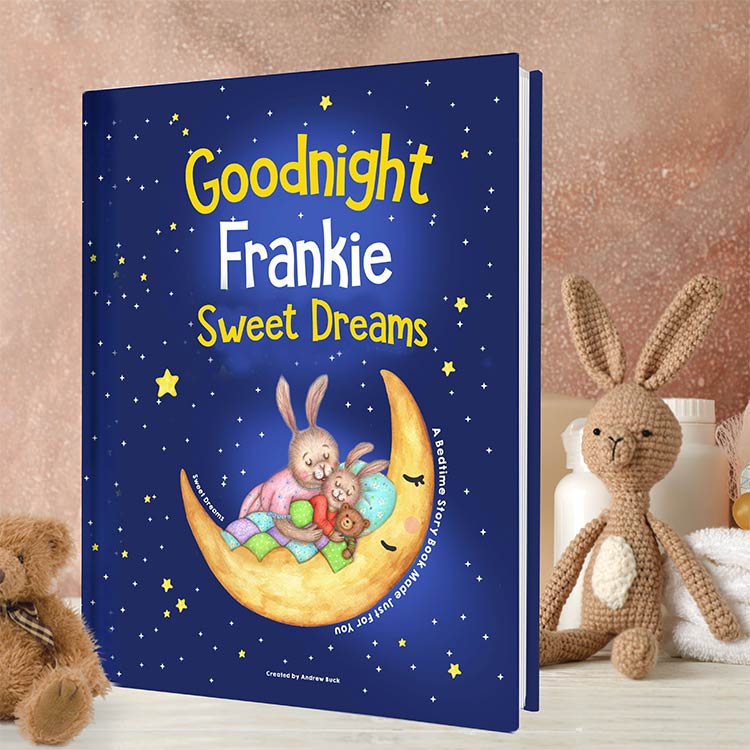 Personalised Goodnight Sweet Dreams Bedtime Story Book