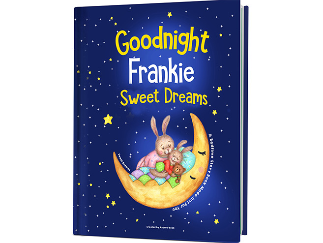 Personalise A Goodnight Book for Children Aged 0-5 Years