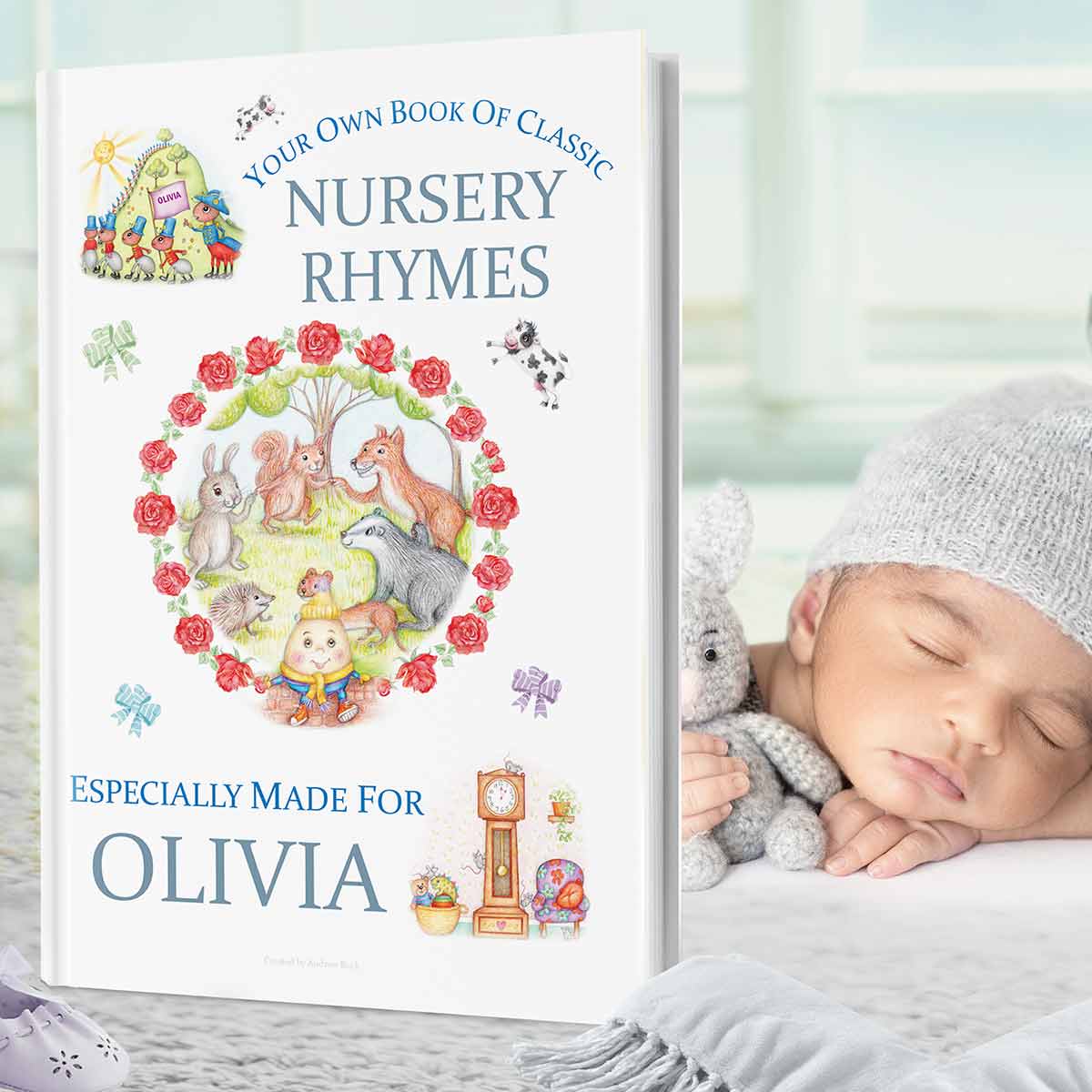 Personalised Gift Book of Classic Nursery Rhymes