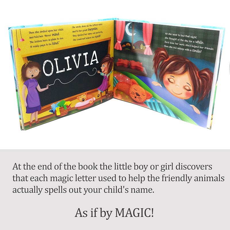 Personalised My Magic Name Story Book for Kids