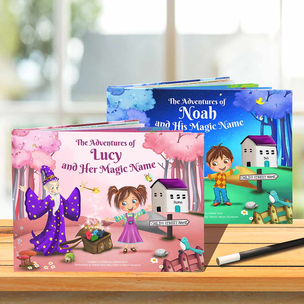 My Magic Name Personalised Story Book for Children Aged 0-8 Years