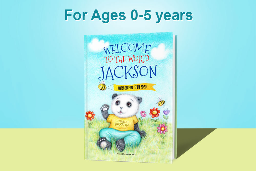 Welcome To The World Personalised Book