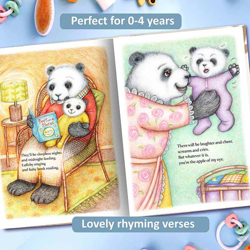 Welcome To The World Personalised Story Book For Baby, Toddlers,Children