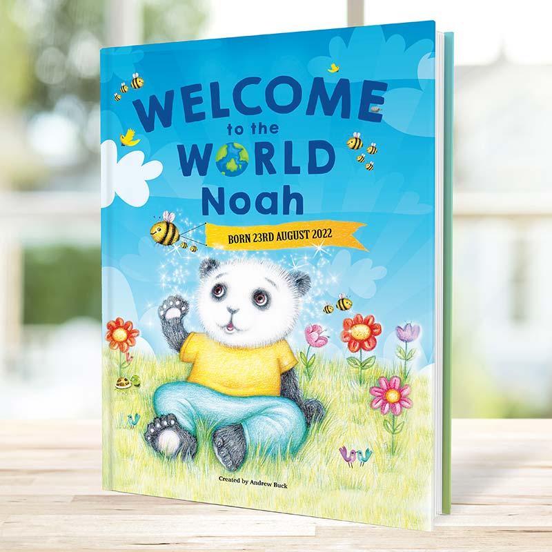 Welcome To The World Personalised Book for Baby and New Parents