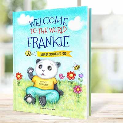 Welcome To The World Personalised Book for New Parents 